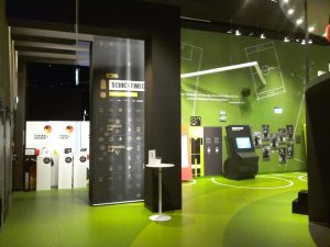 Fußballmuseum Wandgestaltung